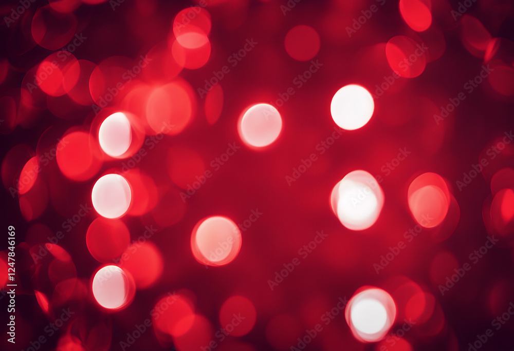 Poster futuristic effect style background bokeh red abstract technology glistering colourful modern gradien