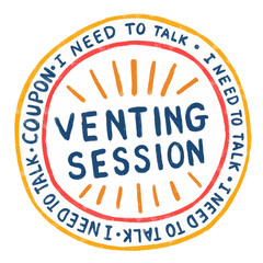 Venting Session Coupon Graphic