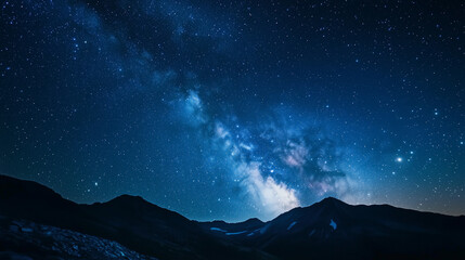 night sky with stars
