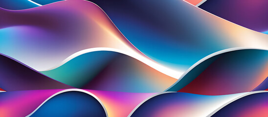 Fototapeta premium abstract background with rainbow