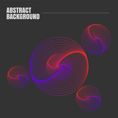 Abstract geometrical background for social media, banner, poster. Vector illustration.