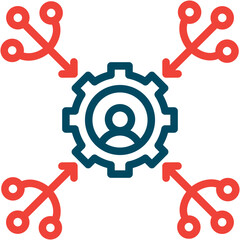 Convergence Icon