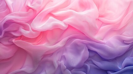 Obraz premium Pastel Dream: A Symphony of Pink and Purple Silk