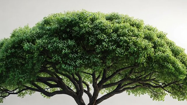 The Majesty of a Tree: A lush, full tree, its branches and vibrant green leaves reaching out towards the sky.