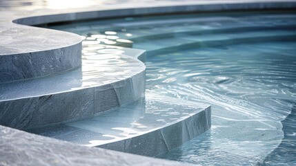 Swimming Pools: For custom-shaped pools, concrete provides the ideal solution, offering both flexibility in design and strength for a durable and lasting swimming experience.
