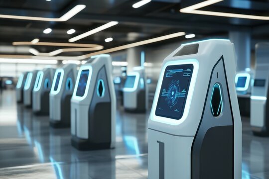 Futuristic Self-Check-In Biometric Security at Airport