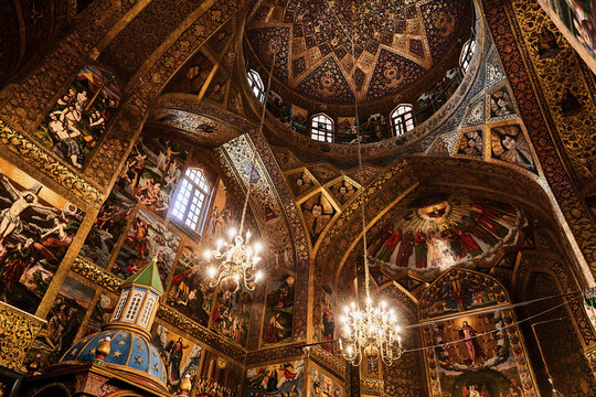 Vank cathedral in Isfahan city, Iran
