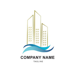 apartment logo template