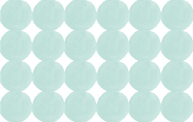 シームレスな水玉模様の背景素材　ドット柄　水色
