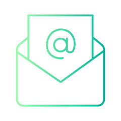 email gradient icon