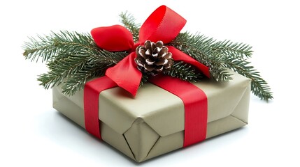 A Beautifully Wrapped Christmas Gift