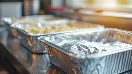 Food Containers: Aluminum foil is favored for food storage and cooking, offering lightweight handling and heat resistance that helps maintain food freshness and safety.
