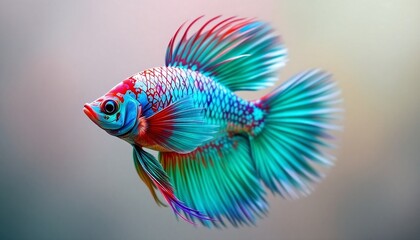 Vibrant Betta Fish: A Symphony of Colors