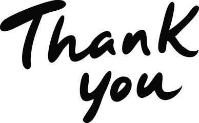 Thank you icon vector art design