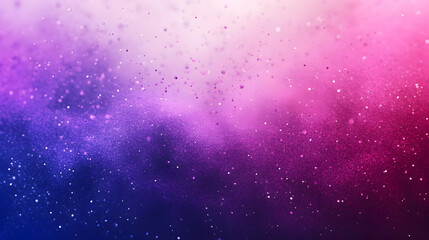 Obraz premium Pink and blue cosmic dust particles background