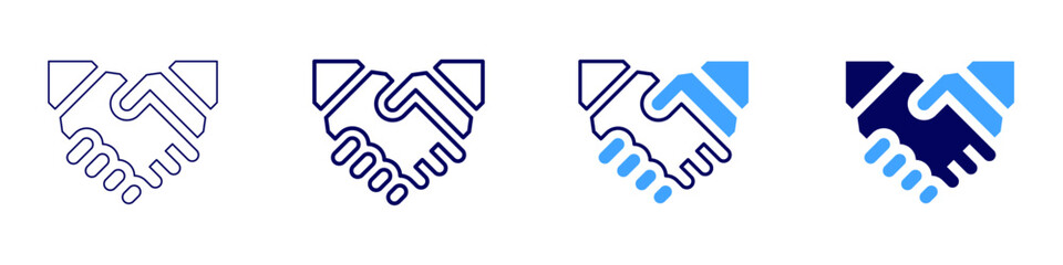 Creative brainstorming icon in 4 different styles. Thin Line, Line, Bold Line, Duotone. Duotone style. Editable stroke