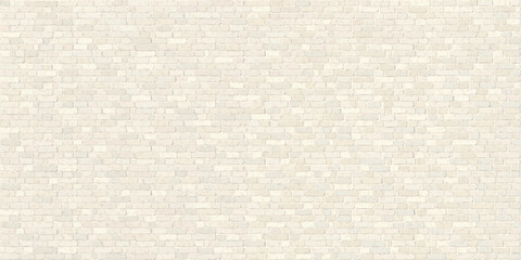 Old white brick block wall rough texture background graphic illustration. Masonry wall pattern rectangle background.