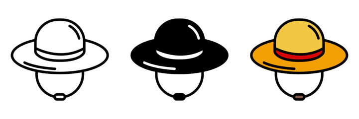 Gardening Hat is a wide-brimmed hat that provides sun protection, shielding the face and neck while gardening outdoors.