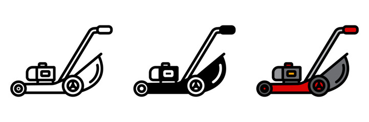 Lawn Mower is a machine used to cut grass evenly, keeping lawns well-maintained and enhancing the beauty of outdoor spaces.