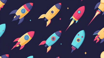 Naklejka premium Alien spaceship, fantasy planets game icons vector set. Funny rockets, ufo shuttles cartoon collection illustrations isolated on white background. Cute cosmic objects, computer game graphic elements