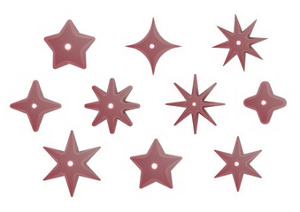 Obraz premium pink_stars