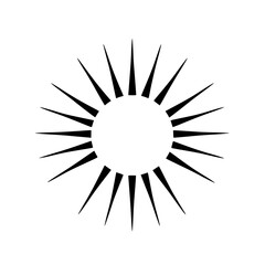 The Sun: A Minimalist Interpretation of Sunlight