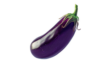 Ripe slice of Mixed vegetables floating isolated background