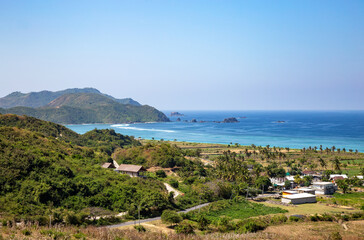 Obraz premium Lancing Beach, Island Lombok, Indonesia, Southeast Asia.
