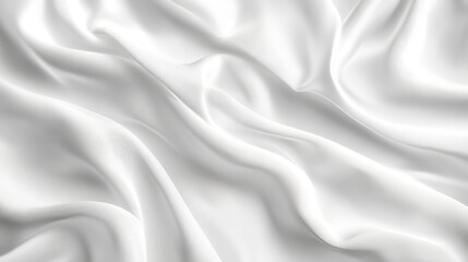 Obraz premium Crumpled paper texture realisric vector illustration. White blank sheet with wrinkle and crease effect, note mock up, flyer template