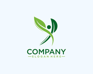 People leaf logo