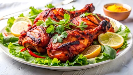Delicious Grilled Chicken Wings with Tangy Orange Glaze for Ramadan