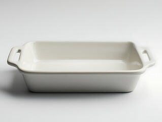 White baking dish, kitchen, cooking