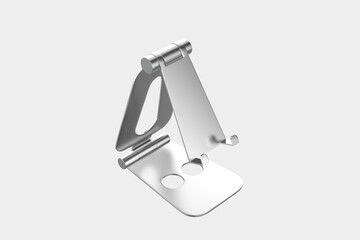 Cell Phone Stand,Angle Height Adjustable LISEN Cell Phone Stand For Desk,Thick Case Friendly Phone Holder Stand For Desk, Compatible with All Mobile Phones. 3d illustration