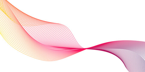 Geometrical and business and technology concept blend line abstract grey wave on white background, Dynamic curved flowing lines abstract background, technology and sound wave pattern background.