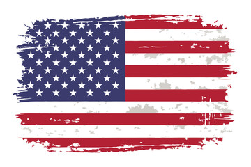 american flag with map independence day 4th of july