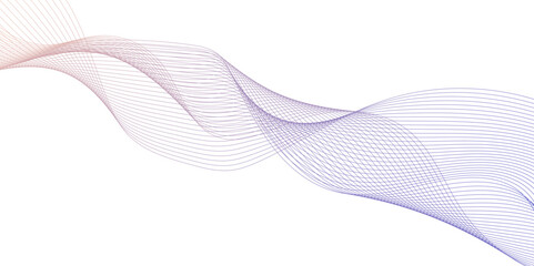 gradient transparent tech wave curve creative technology lines, soft and light color gradient wave lines, Technology flow grid blend curve wave line geometric abstract patterns with unique style.