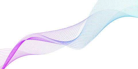 color gradient floating curved abstract wave lines, Abstract dynamic gradient color wave geometric lines, gradient transparent tech wave curve creative technology flowing geometric line patterns.