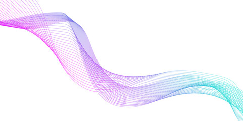color gradient floating curved abstract wave lines, Abstract dynamic gradient color wave geometric lines, gradient transparent tech wave curve creative technology flowing geometric line patterns.