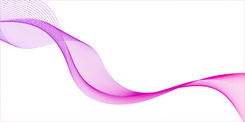 modern color gradient pink geometric curved wave line background, Technology flow grid blend curve wave line geometric abstract patterns with unique style, abstract Curved wavy lines tech background.