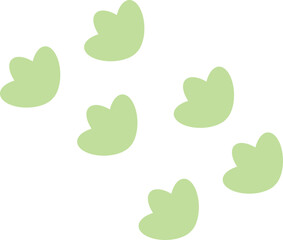 Cute Baby Dinosaur Illustration Element