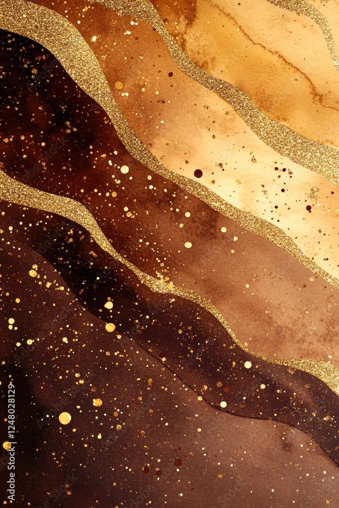 Poster A detailed view of an artwork on a table, suitable for use in editorial or commercial contexts