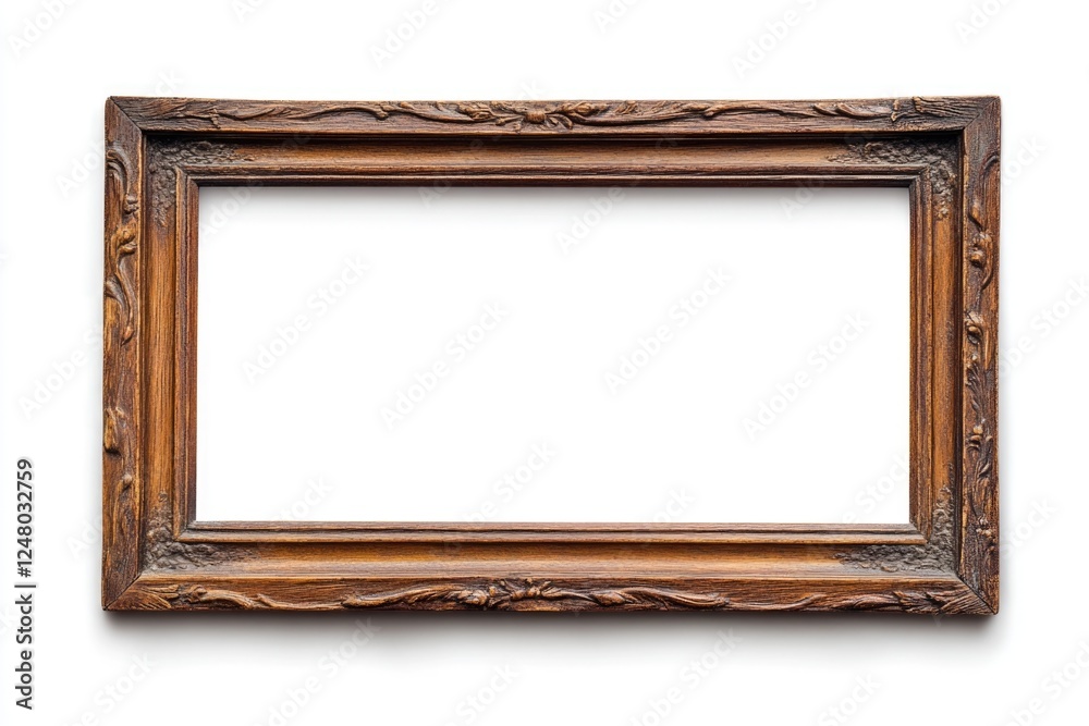 Poster a simple picture frame with a white background, suitable for displaying your favorite memories