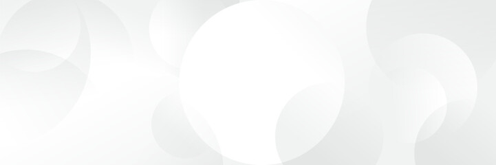 Abstract white Geometric banner design background.
