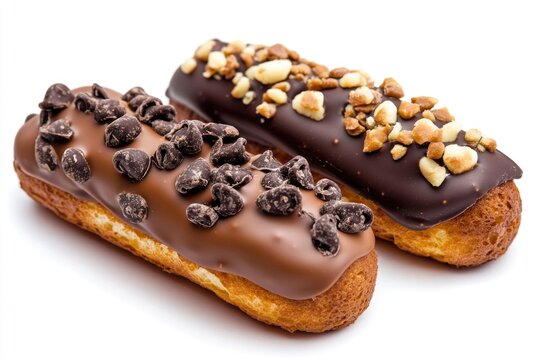 Two sweet treats with a crunchy topping, perfect for snacking or gifting