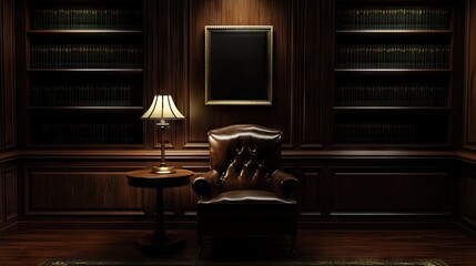 A cozy, phone-free reading nook with a comfortable chair and soft lighting.