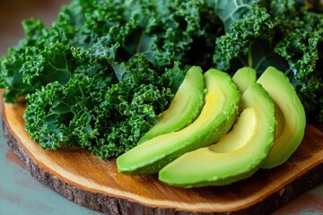 Fresh produce arranged on a natural wood surface, perfect for a healthy snack or cooking inspiration
