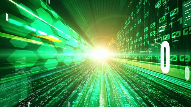 Software development, application programming code and tacit computer coding . Concept of smart digital transformation and technology disruption that changes global trends in new information era .