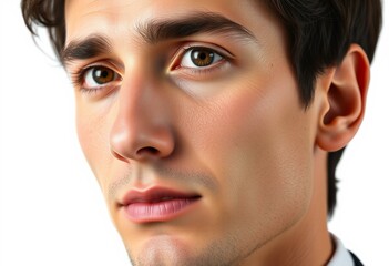 Fototapeta premium Photorealistic male portrait