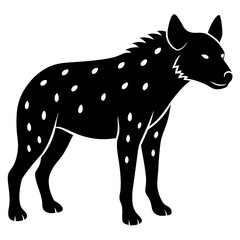 vector illustration of a wolf
