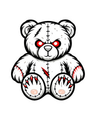 teddy bear vector illustration